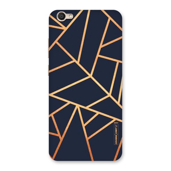 Golden Pattern Back Case for Vivo V5