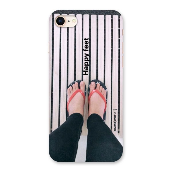 Happy Feet Back Case for iPhone 8