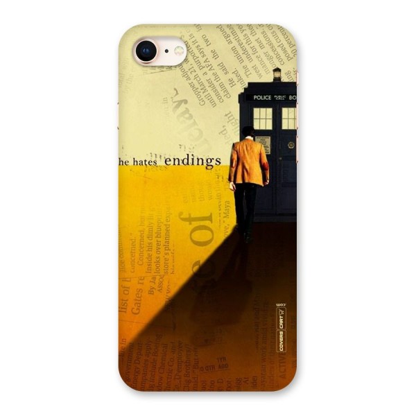 Hates Endings Back Case for iPhone 8