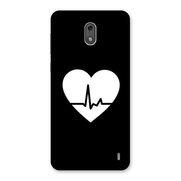 Heart Beat Back Case for Nokia 2