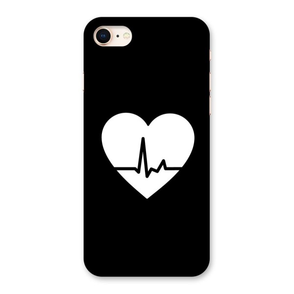 Heart Beat Back Case for iPhone 8