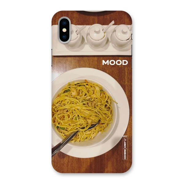 Hogging Mood Back Case for iPhone X