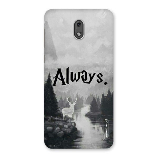 Invisible Deer Back Case for Nokia 2