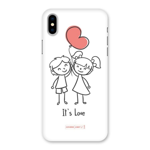 Its Love Back Case for iPhone X