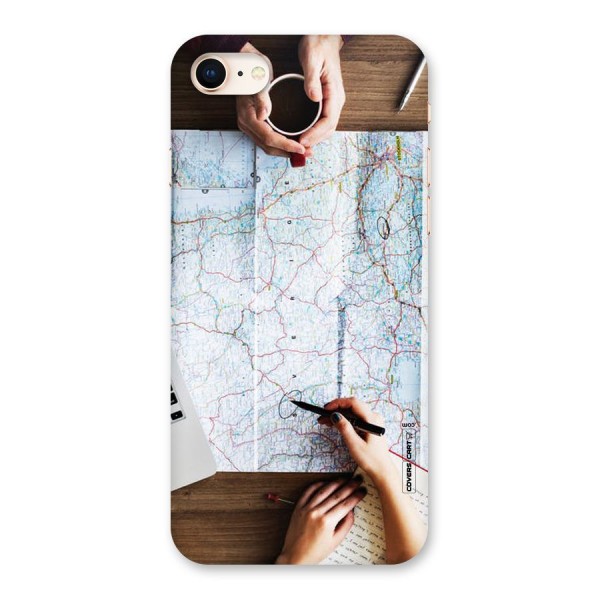 Just Travel Back Case for iPhone 8