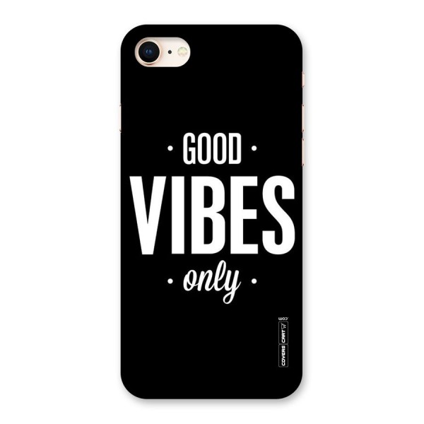 Just Vibes Back Case for iPhone 8