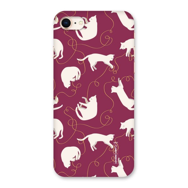 Lazy Kitty Back Case for iPhone 8