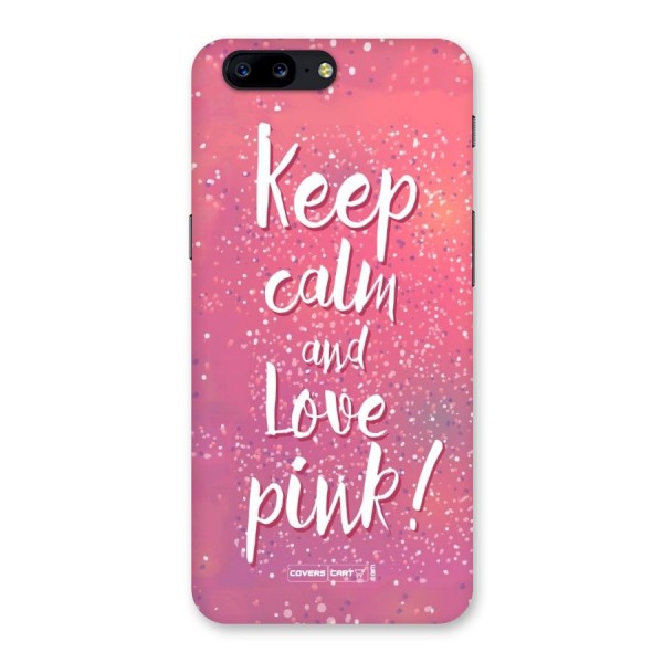 Love Pink Back Case for OnePlus 5