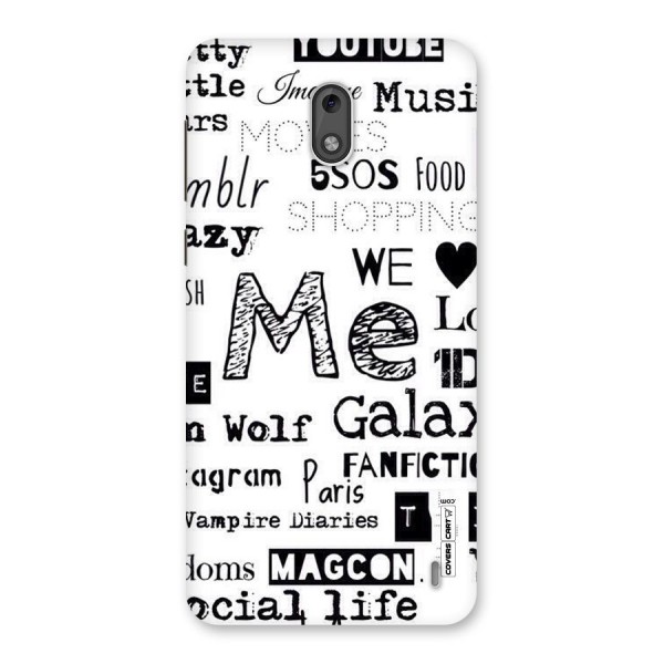 Love Things Back Case for Nokia 2