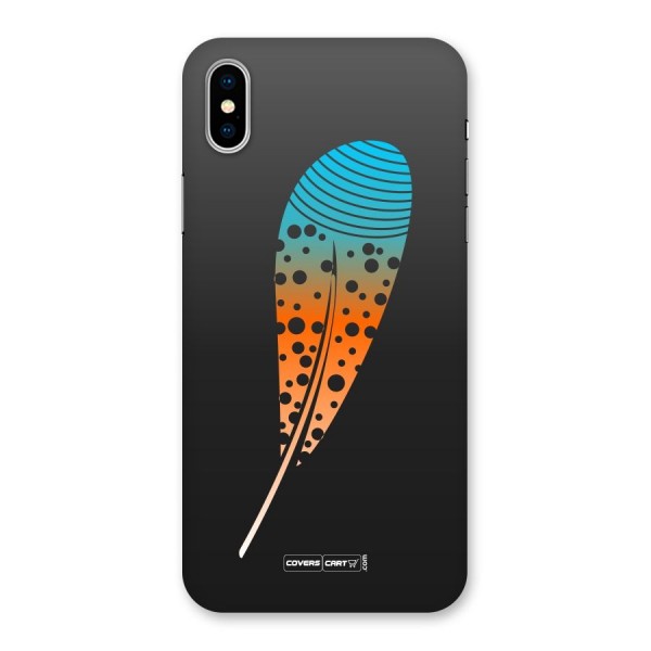 Magical Feather Back Case for iPhone X