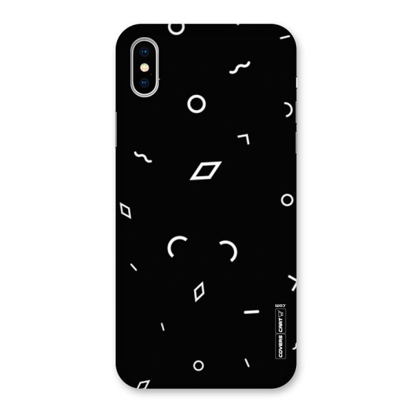 Minimal Shapes Back Case for iPhone X