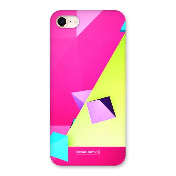 Motion Triangles Back Case for iPhone 8