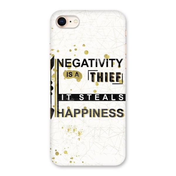 Negativity Thief Back Case for iPhone 8