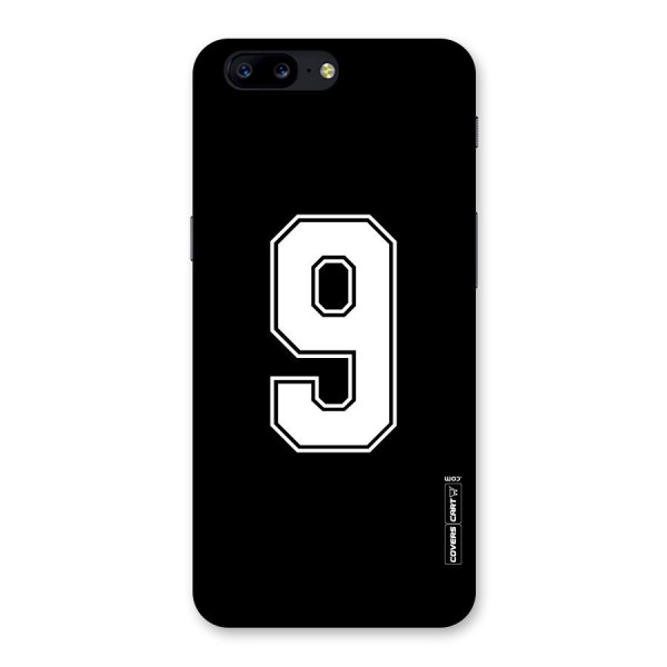 Number 9 Back Case for OnePlus 5