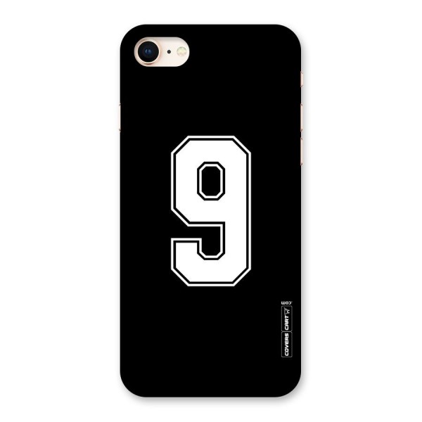 Number 9 Back Case for iPhone 8