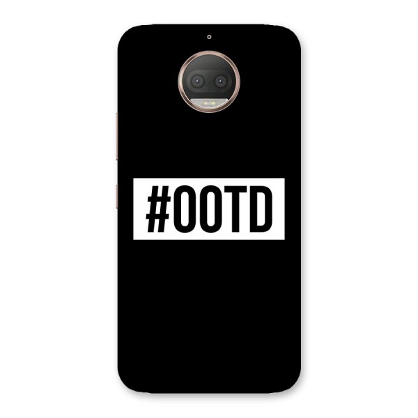 OOTD Back Case for Moto G5s Plus