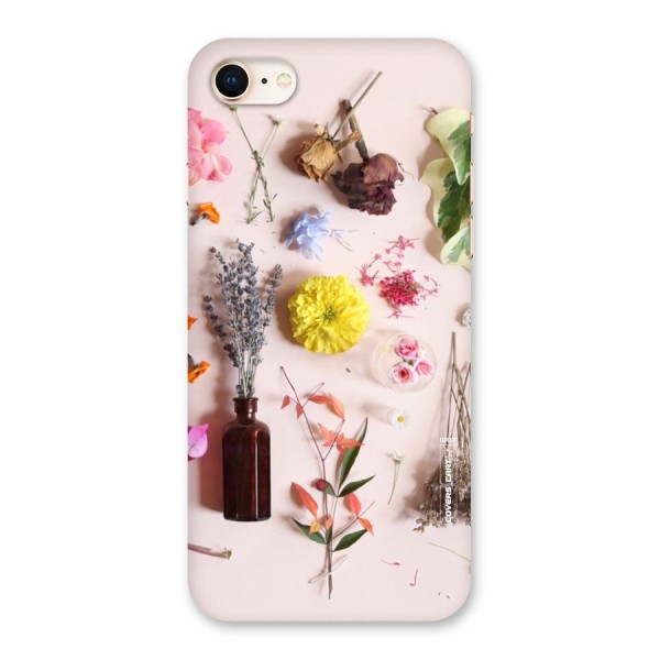 Old Petals Back Case for iPhone 8