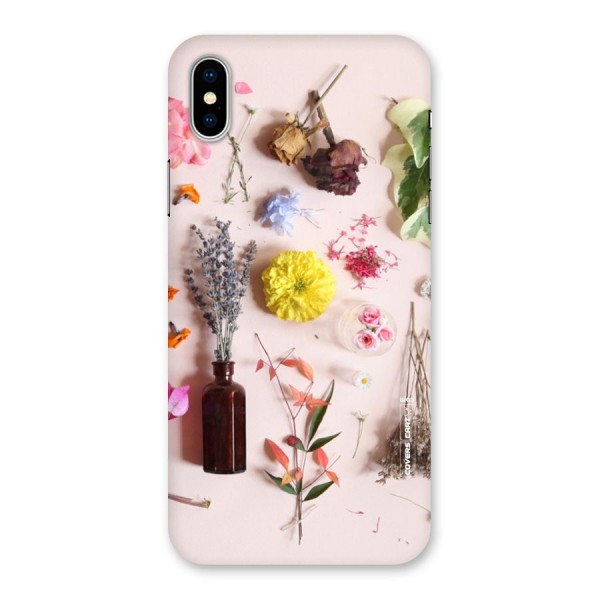 Old Petals Back Case for iPhone X