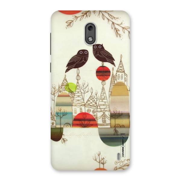 Owl Art Back Case for Nokia 2