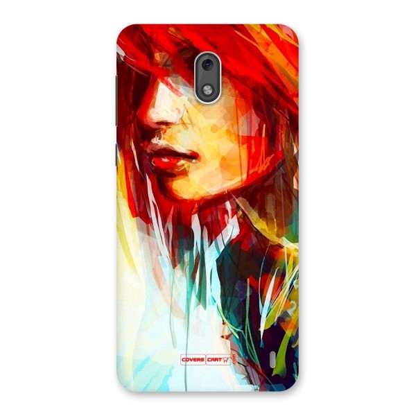 Painted Girl Back Case for Nokia 2