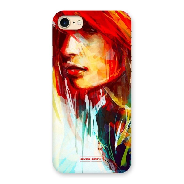 Painted Girl Back Case for iPhone 7