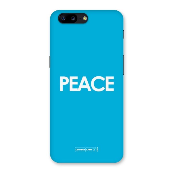 Peace Back Case for OnePlus 5