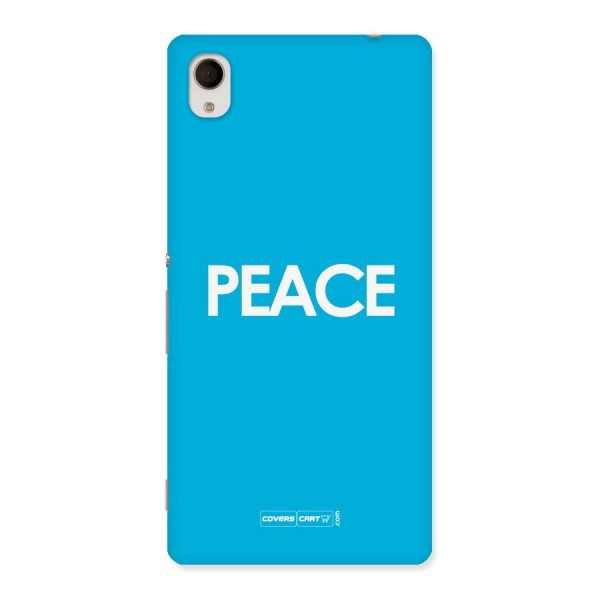 Peace Back Case for Xperia M4 Aqua