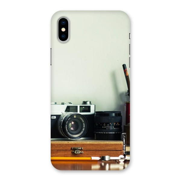 Photographer Desk Back Case for iPhone X