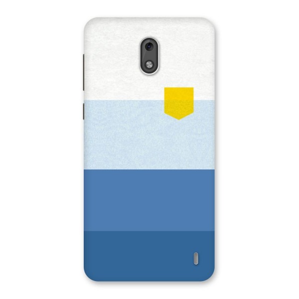 Pocket Stripes. Back Case for Nokia 2