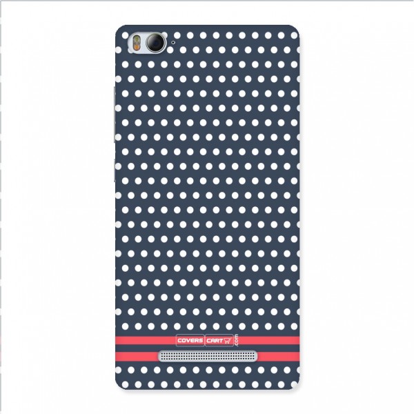 Classic Polka Dots Back Case for Mi4i