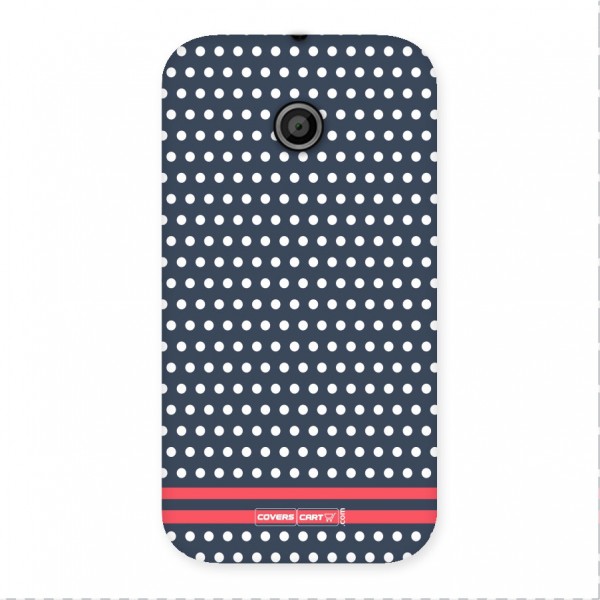 Classic Polka Dots Back Case for Moto E