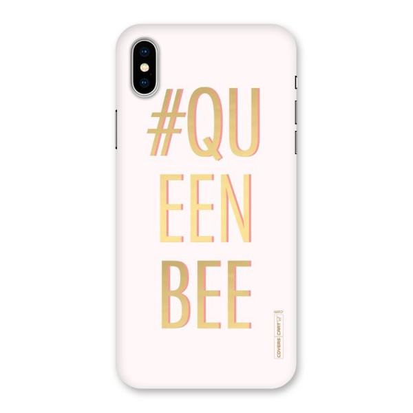 Queen Bee Back Case for iPhone X