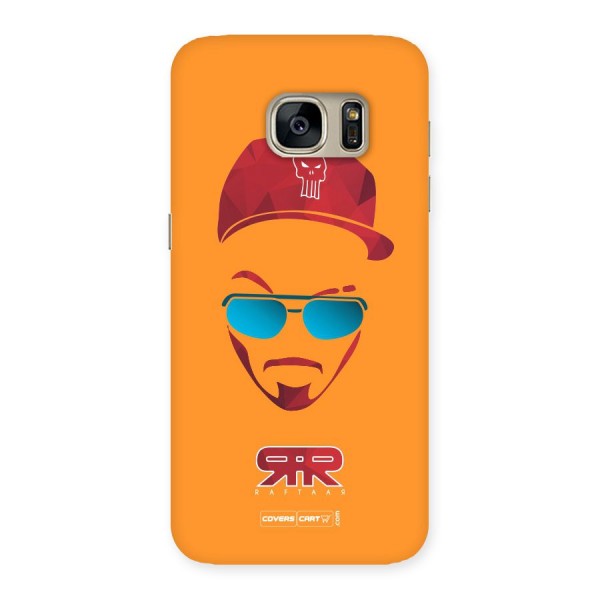 Raftaar Orange Back Case for Galaxy S7