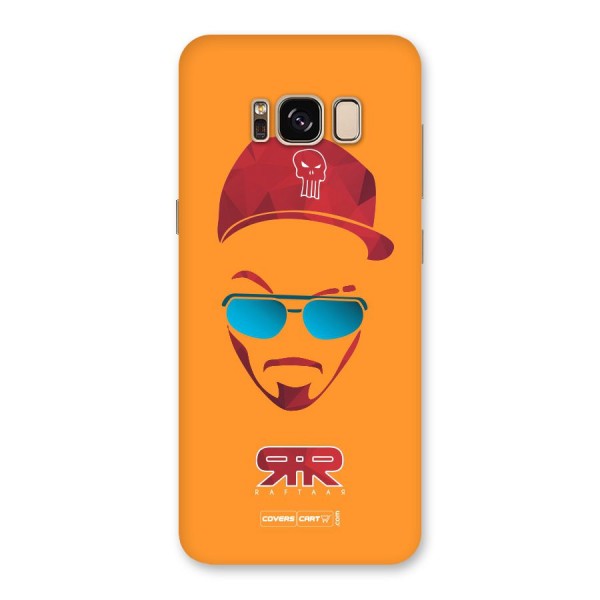 Raftaar Orange Back Case for Galaxy S8