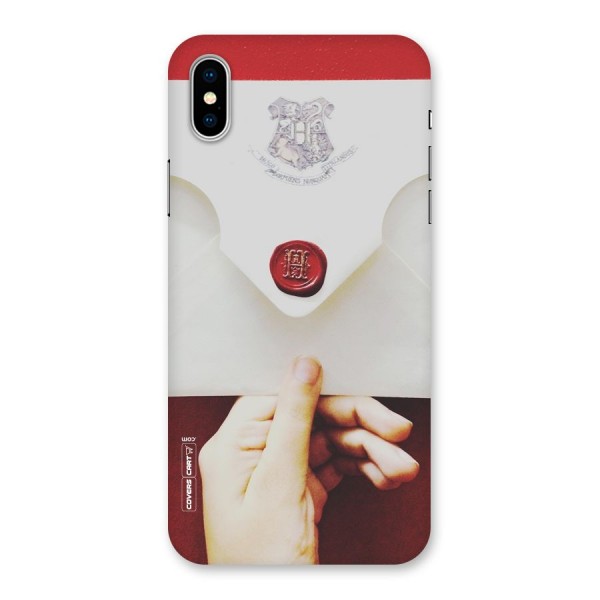 Red Envelope Back Case for iPhone X