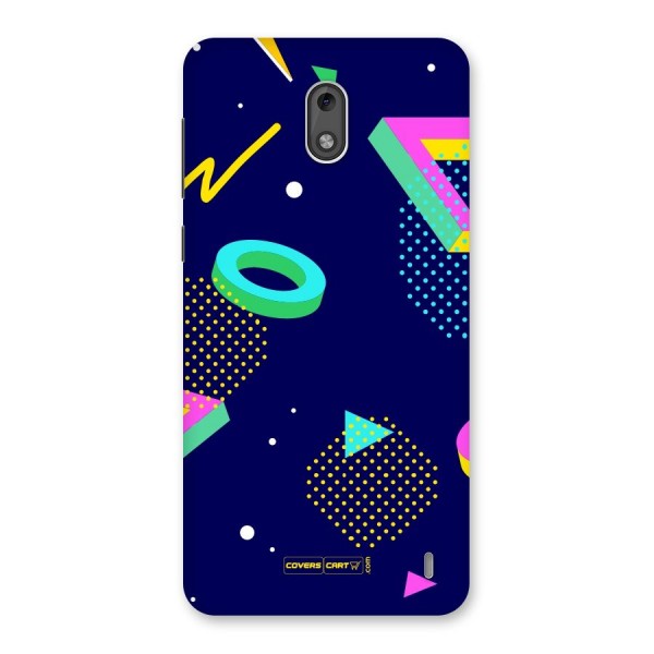 Retro Abstract Back Case for Nokia 2