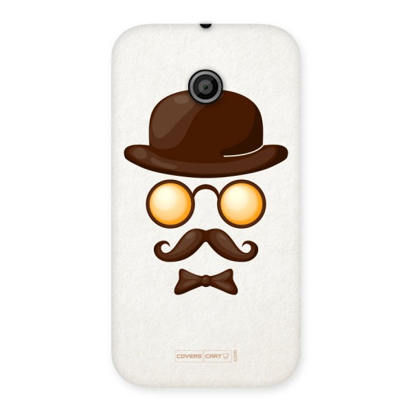 Retro Style Back Case for Moto E