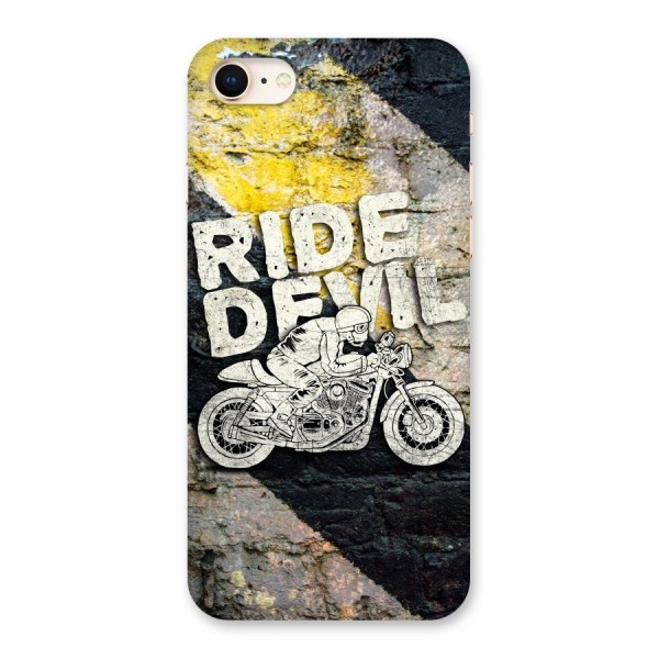 Ride Devil Back Case for iPhone 8