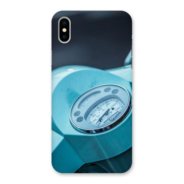 Scooter Meter Back Case for iPhone X