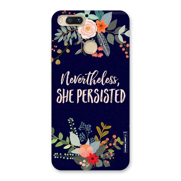 She Persisted Back Case for Mi A1