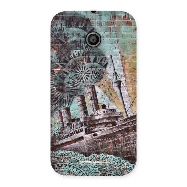 Ship Art Back Case for Moto E