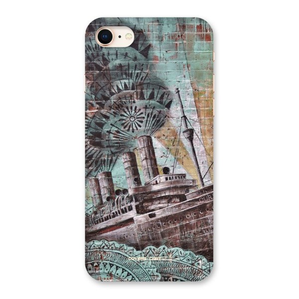 Ship Art Back Case for iPhone 8