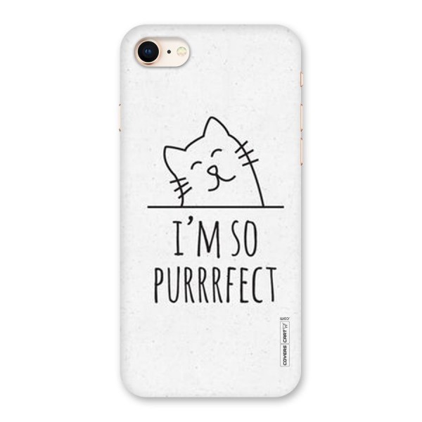 So Purrfect Back Case for iPhone 8