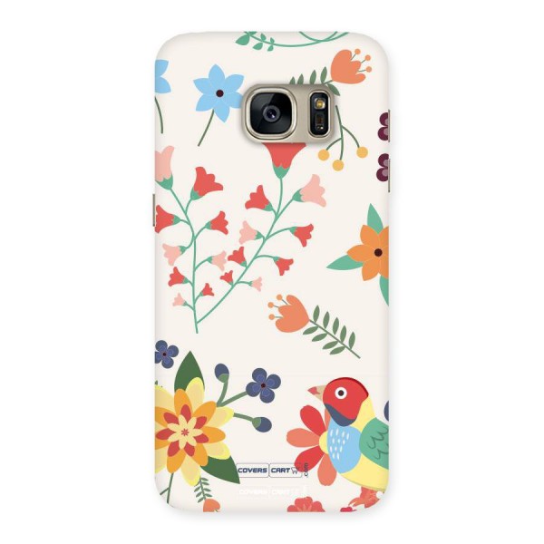 Spring Flowers Back Case for Galaxy S7