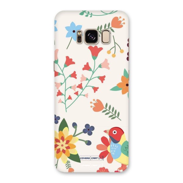 Spring Flowers Back Case for Galaxy S8