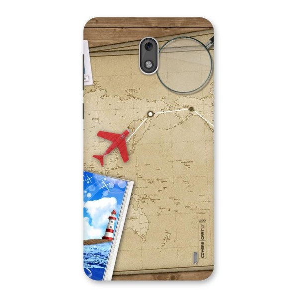 Summer Travel Back Case for Nokia 2