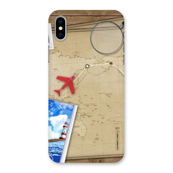 Summer Travel Back Case for iPhone X