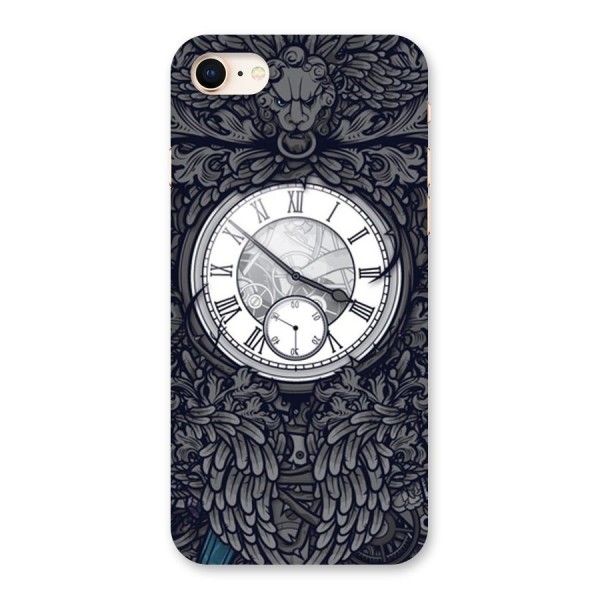 Wall Clock Back Case for iPhone 8