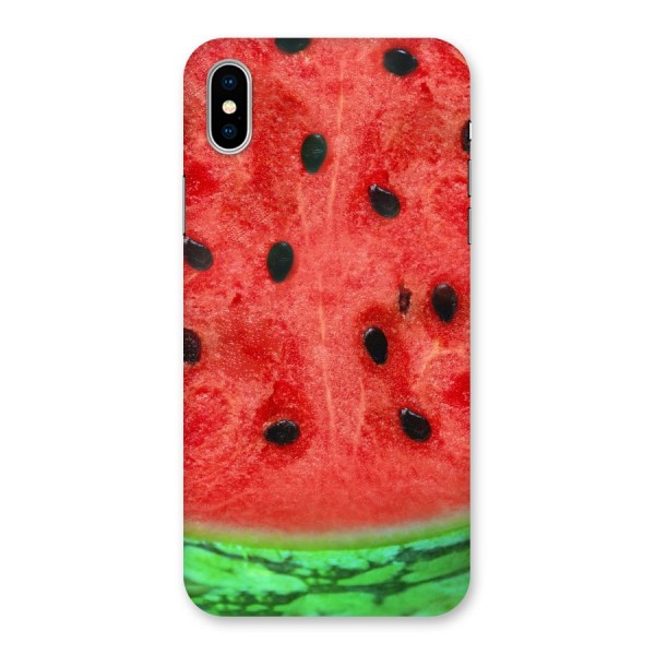 Watermelon Design Back Case for iPhone X