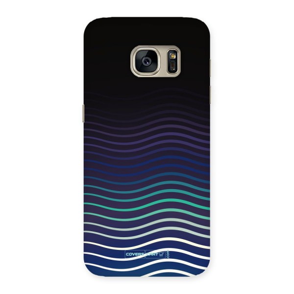 Wavy Stripes Back Case for Galaxy S7